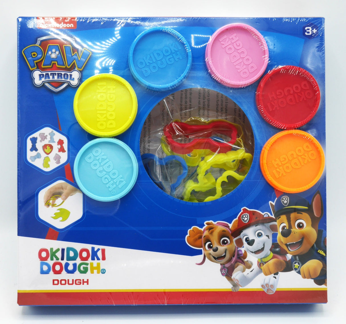 Ensemble d'argile Paw Patrol de Brand Unit avec 6 pots d'argile et 8 figurines moulées en argile
