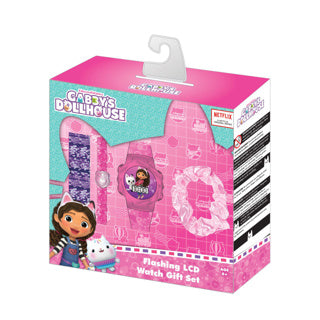 Coffret cadeau montre de maison de poupée Accutime Gabby's