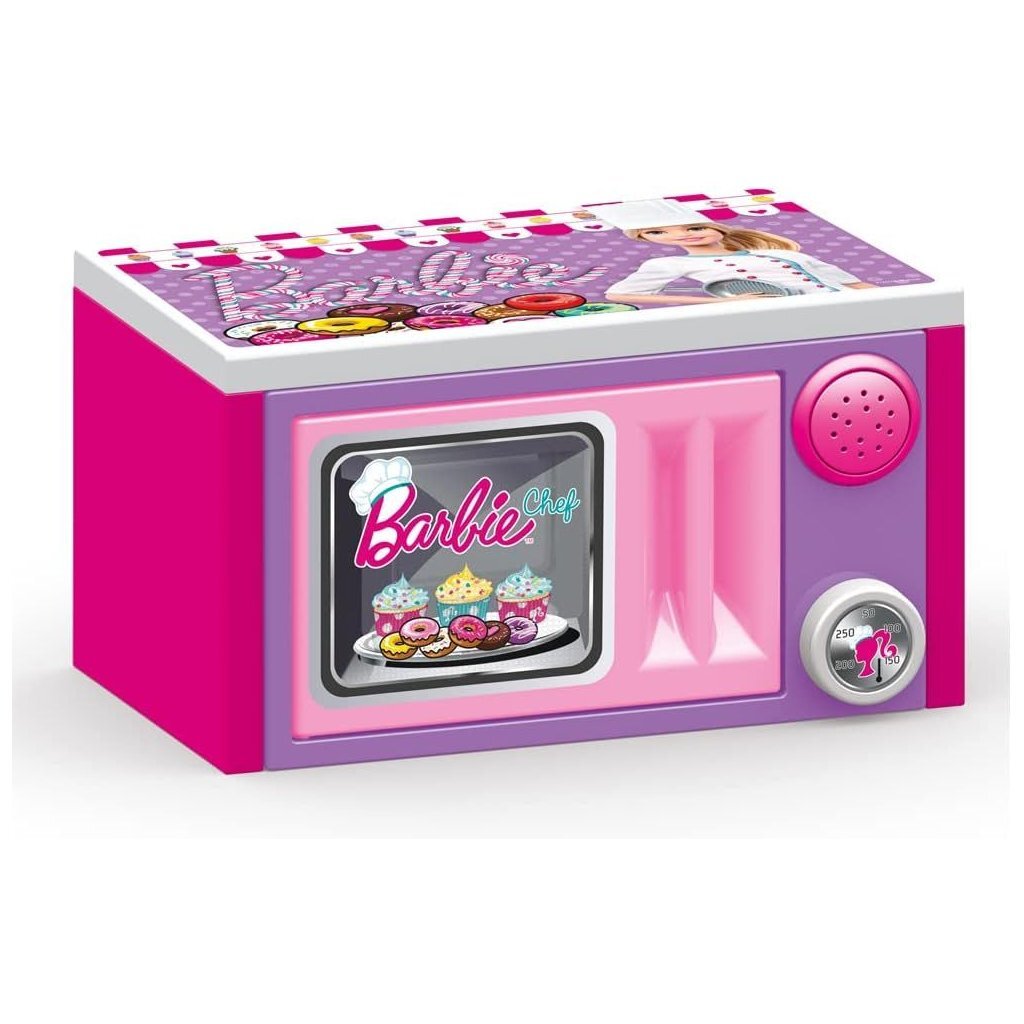 Dolu barbie micro-ondes + son rose violet