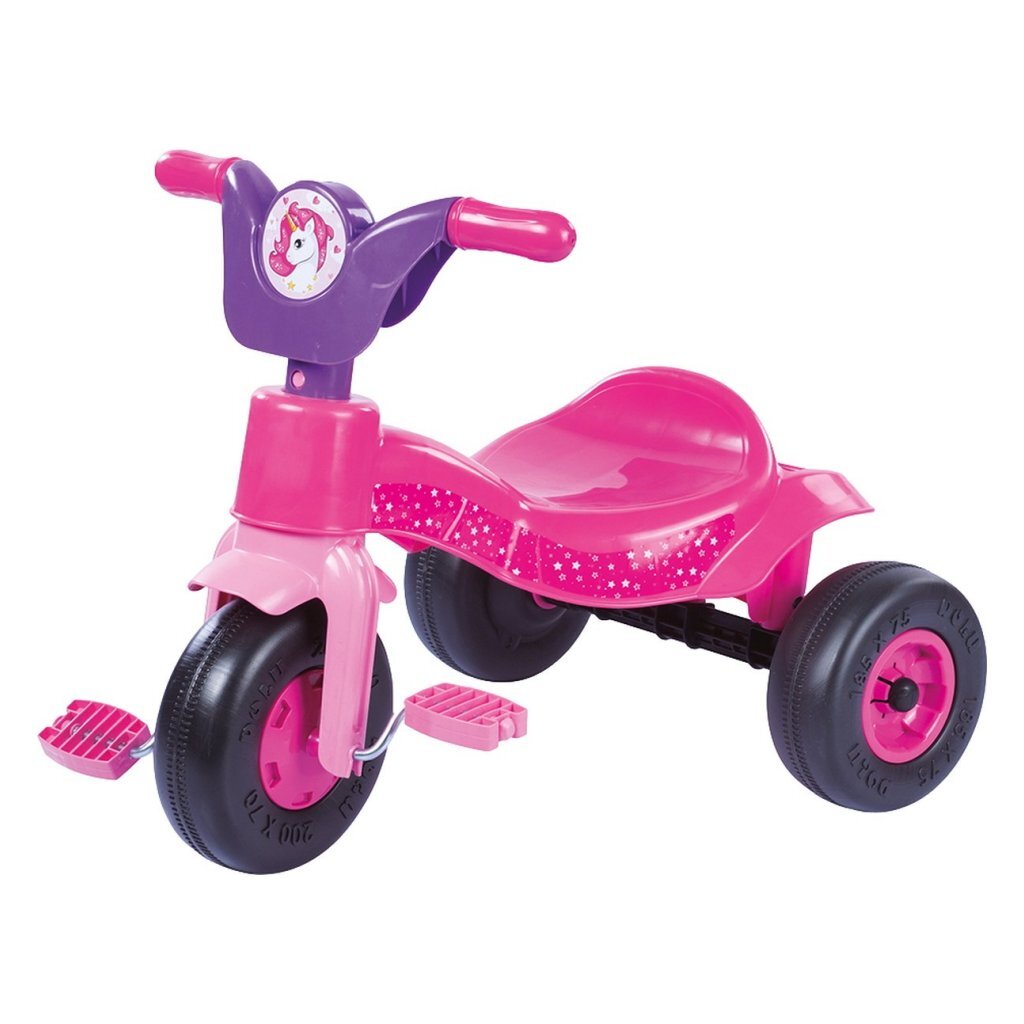 Tricycle licorne Dolu 42x60x49 cm rose