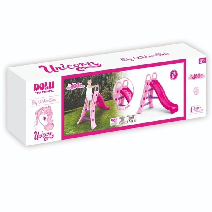 Dolu Dolu Slide Grande Licorne Rose
