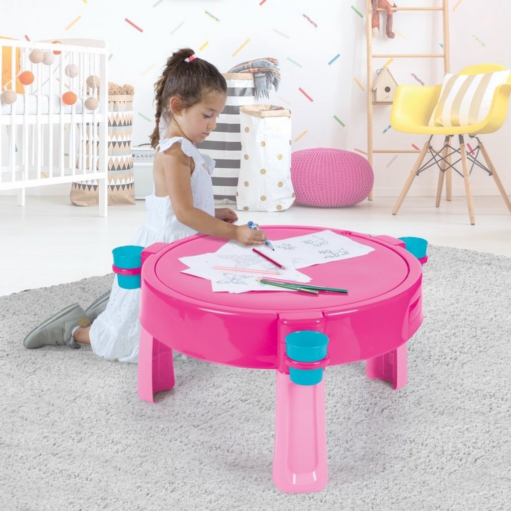 Table d'activité Dolu licorne rose