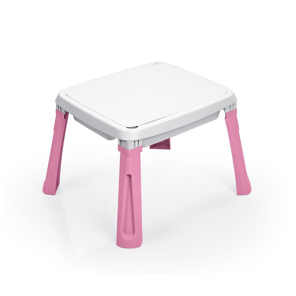 Nappe à eau Dolu sable + accessoires rose blanc