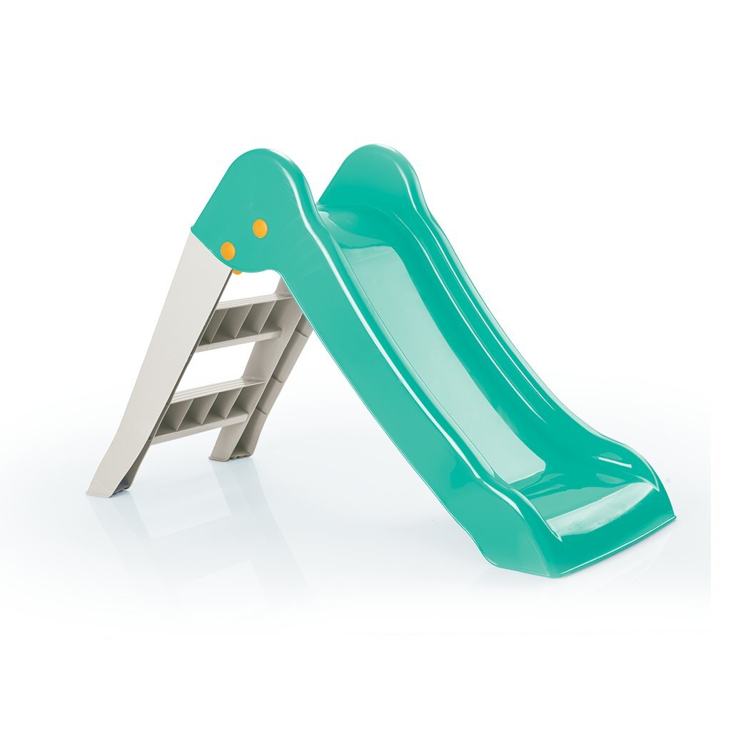 Toboggan Dolu 70,5x117x48,5 cm blanc vert