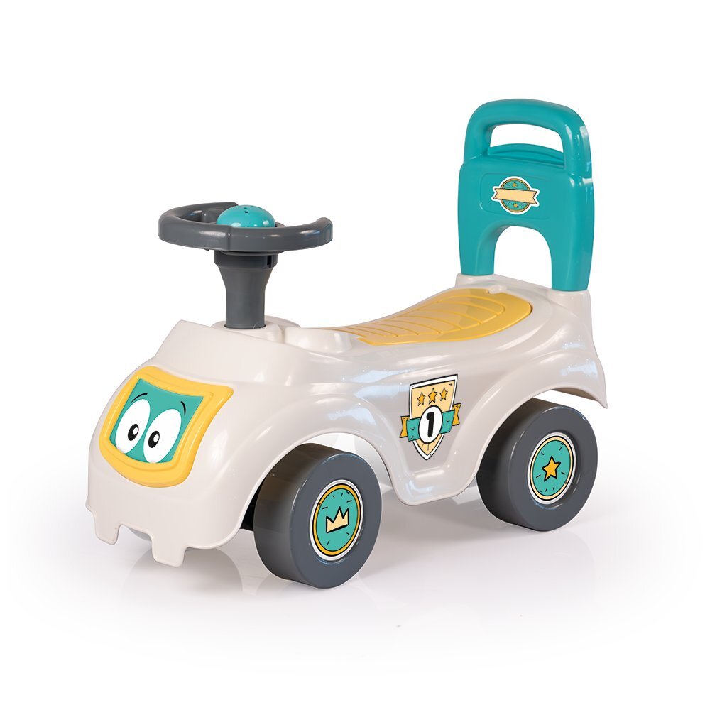 Voiture de marche Dolu blanc vert jaune