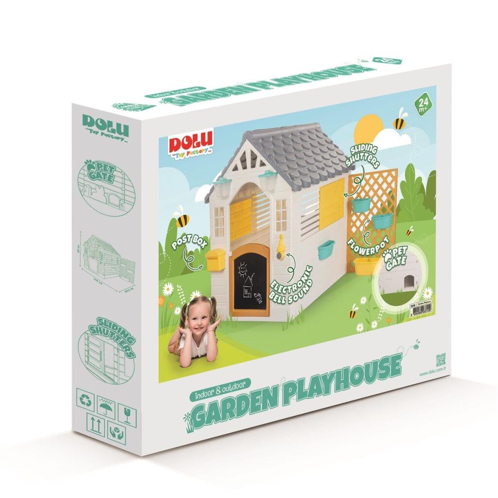 Maisonnette de jardin Dolu 3310 avec accessoires 140x127x107,5cm