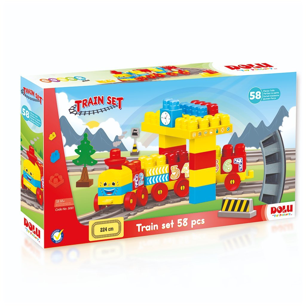 Train bloc Dolu 58 pièces