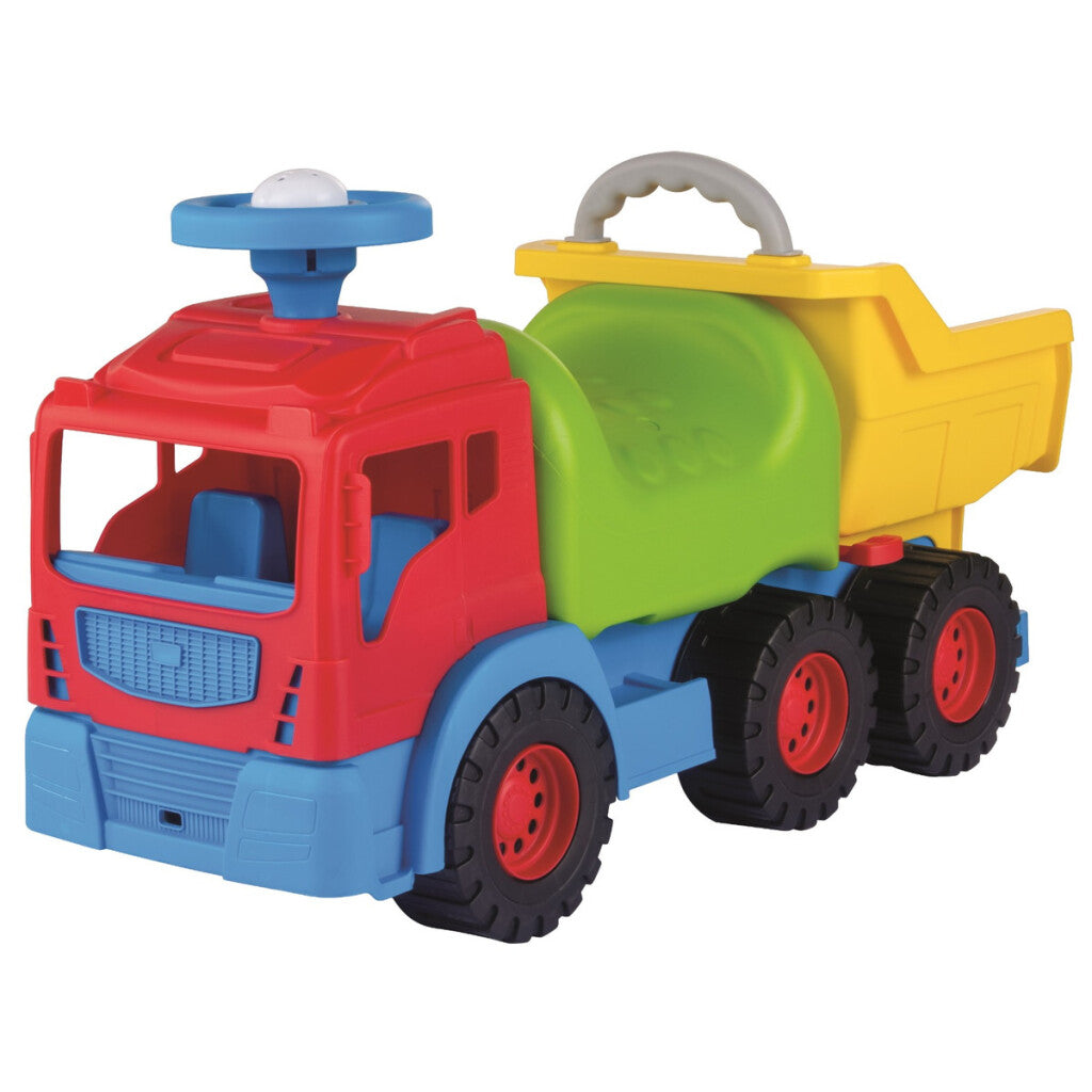 Dolu 7017 monte sur une voiture de marche de camion à benne basculante