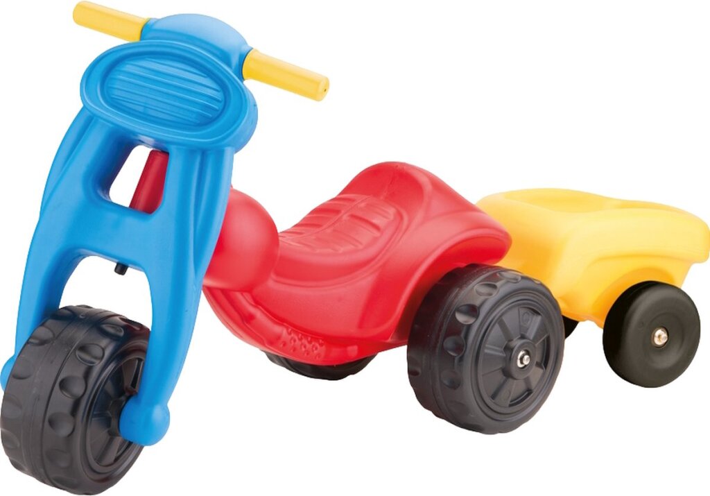 Tricycle Dolu avec remorque