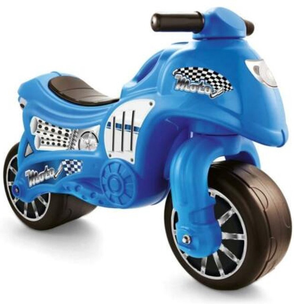 Dolu mon premier moteur de course bleu