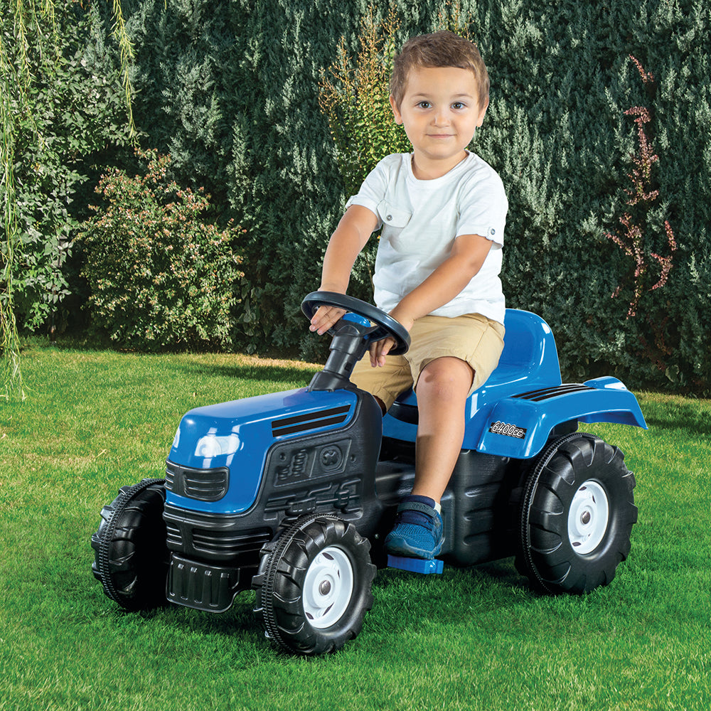 Tracteur de pédale Dolu bleu
