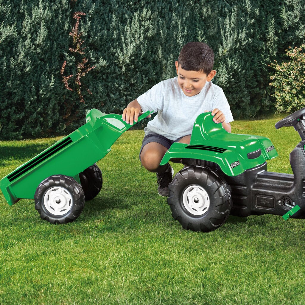 Excavatrice de tracteur à pédale Dolu + Green de remorque