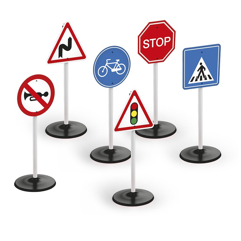 Panneaux de signalisation Dolu 6 pièces