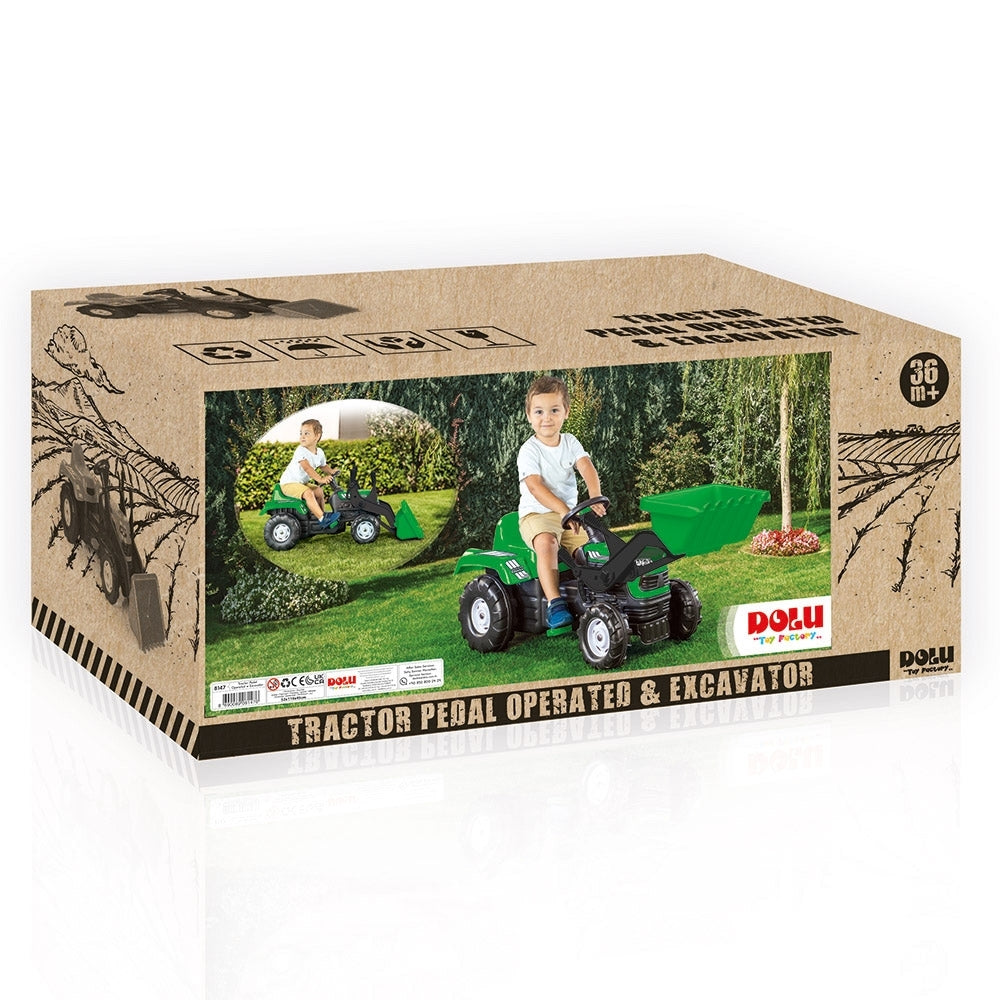 Green de tracteur d'escalier Dolu