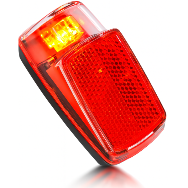 Feu arrière Edge garde-boue vida - 1 LED - piles incluses (emballage en vrac)