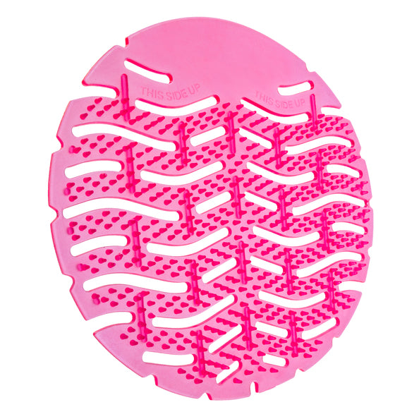 Tapis d'urinoir rose melon