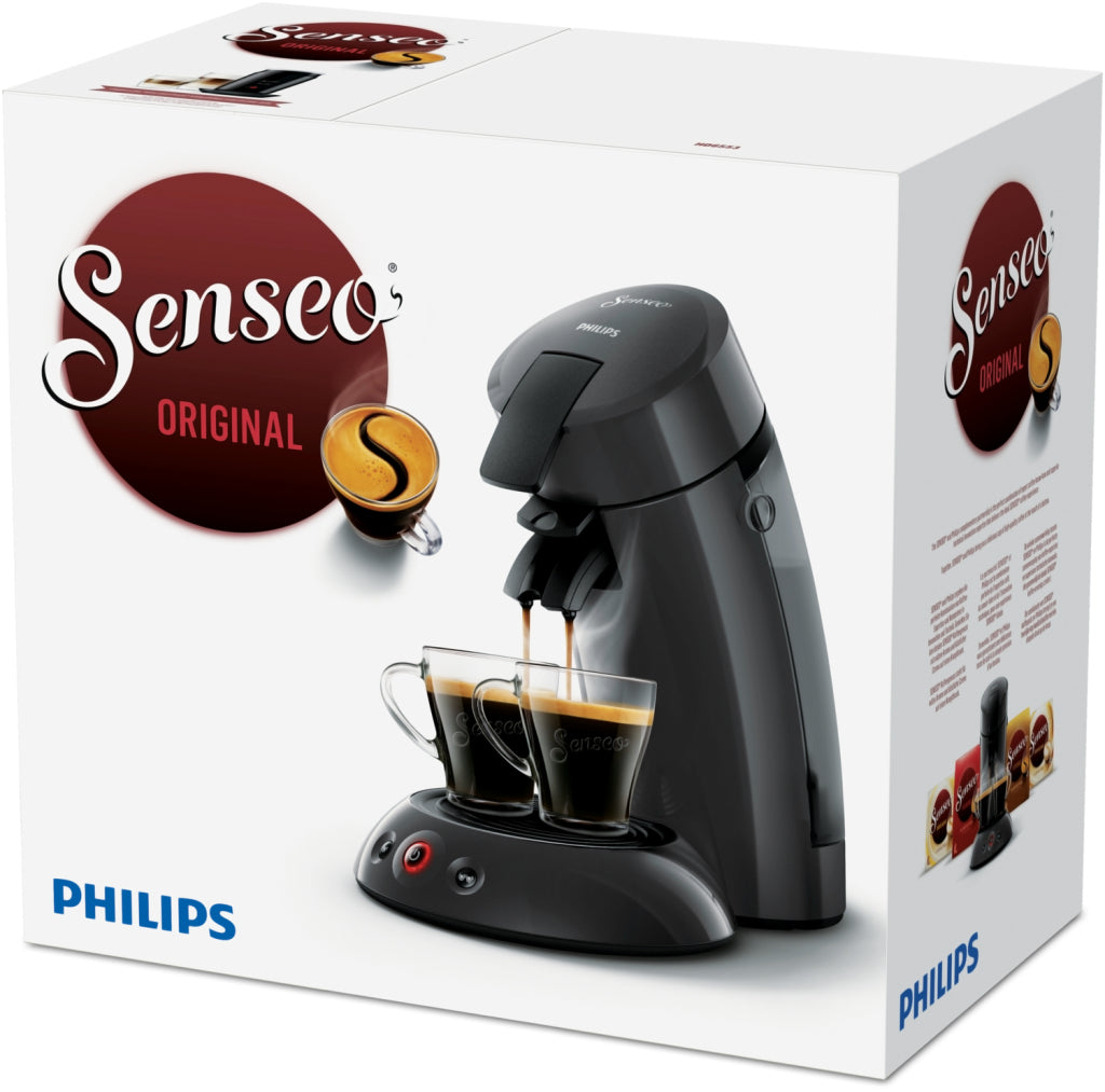 Philips HD6553 50 Cafetière Senseo II Cachemire Noir Titane