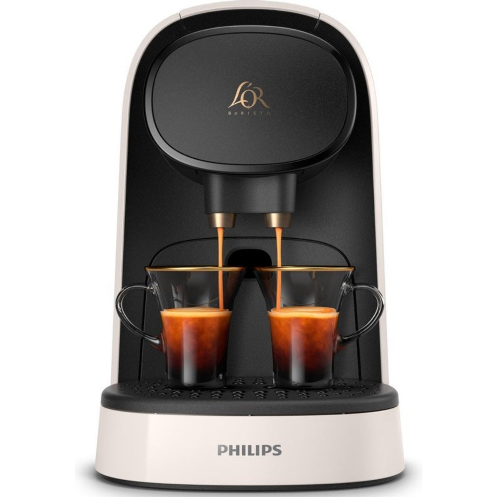 Philips lm8012 00 lor barista machine à café à capsules blanc noir