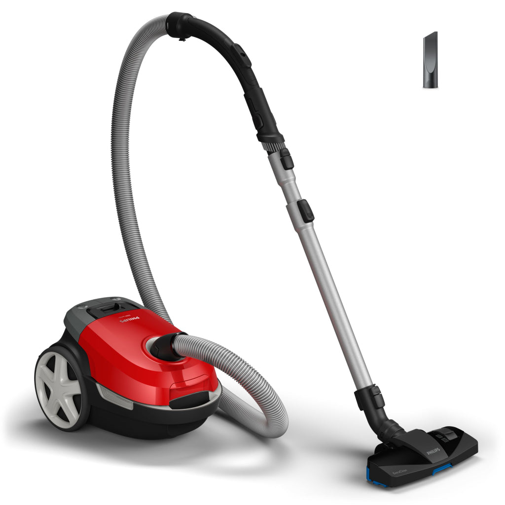 Philips XD3140 09 Aspirateur Compact Performer Série 3000 900W Rouge Noir
