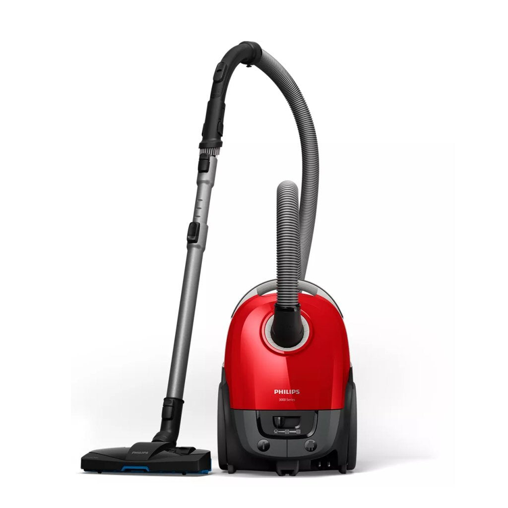 Philips XD3140 09 Aspirateur Compact Performer Série 3000 900W Rouge Noir