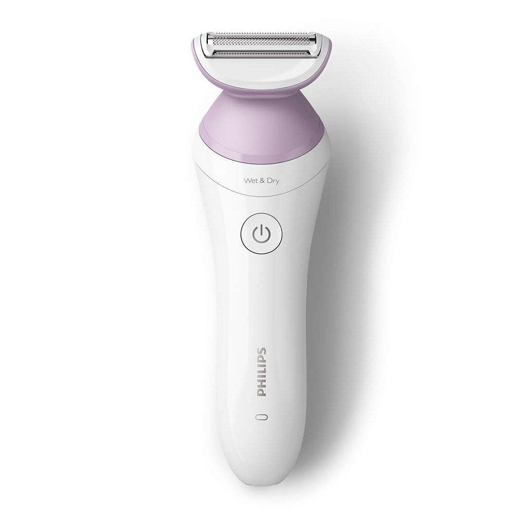 Philips brl136 00 rasoir pour femme série 6000 blanc violet