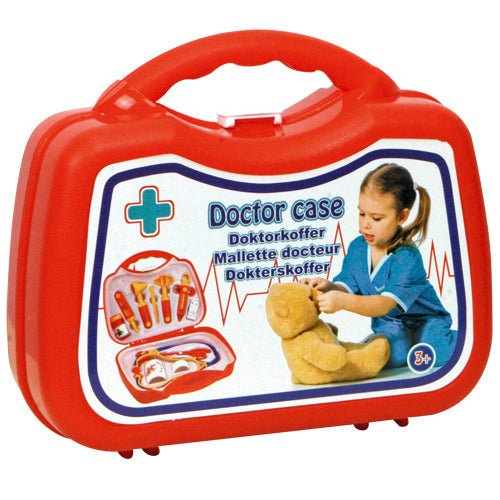 Mallette de médecin basique rouge