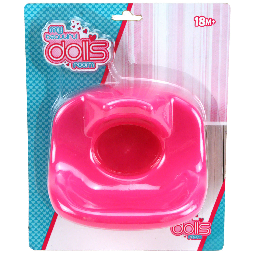 Pot de poupée basique rose