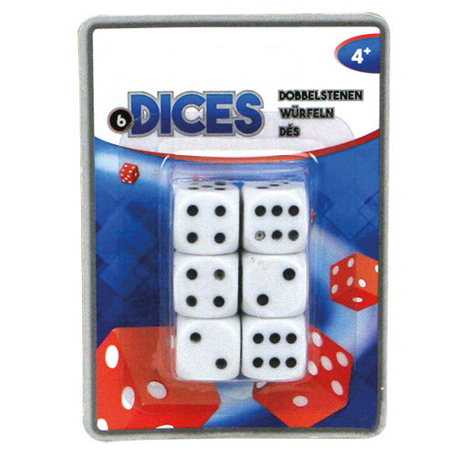 Pas de dés de feu 6 pièces