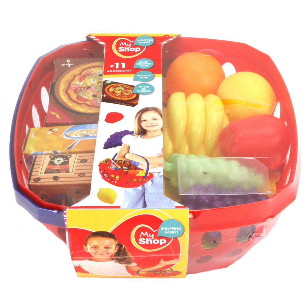 Panier de courses Basic My Shop 11 pièces