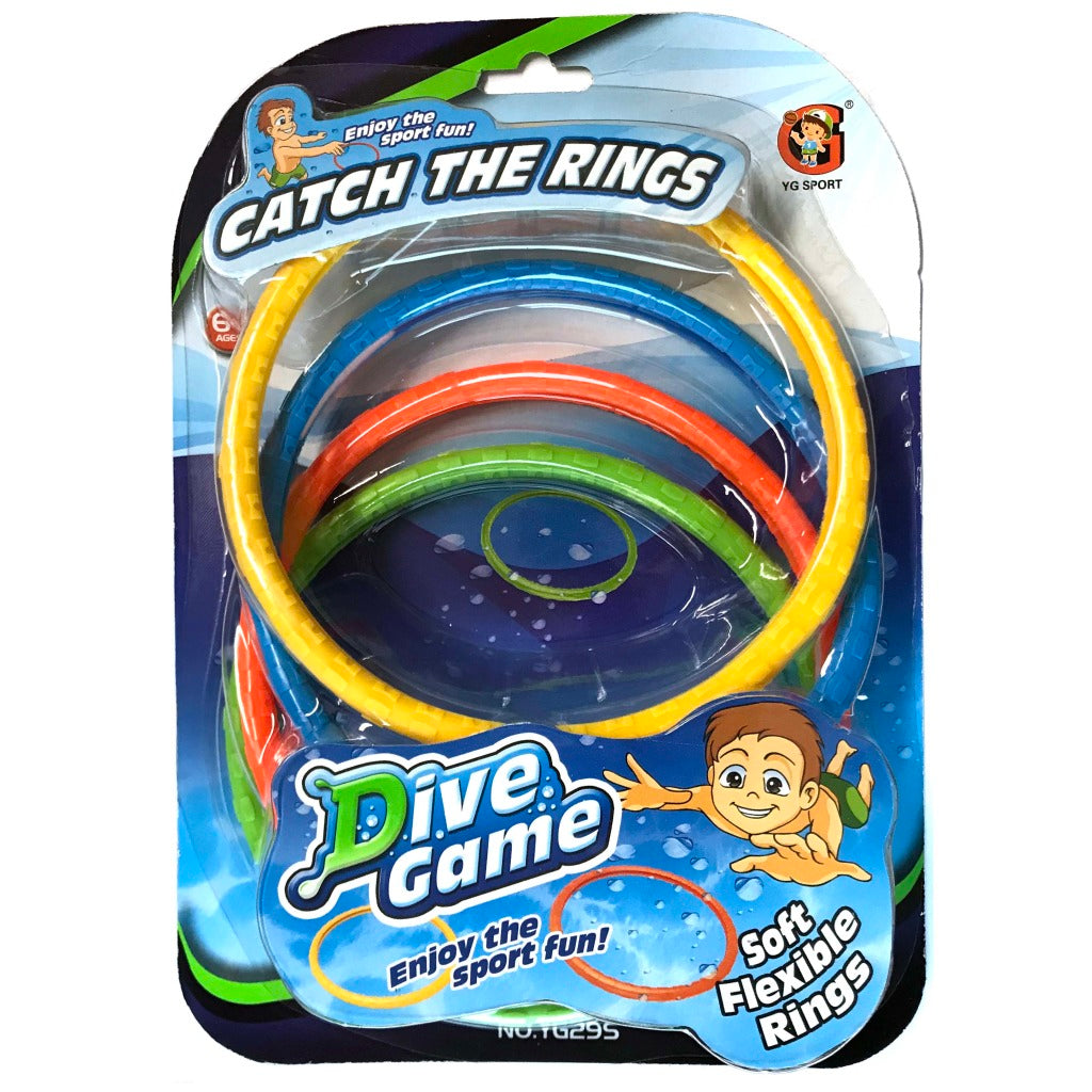Anneaux de plongée sportive Basic yg 4 pièces