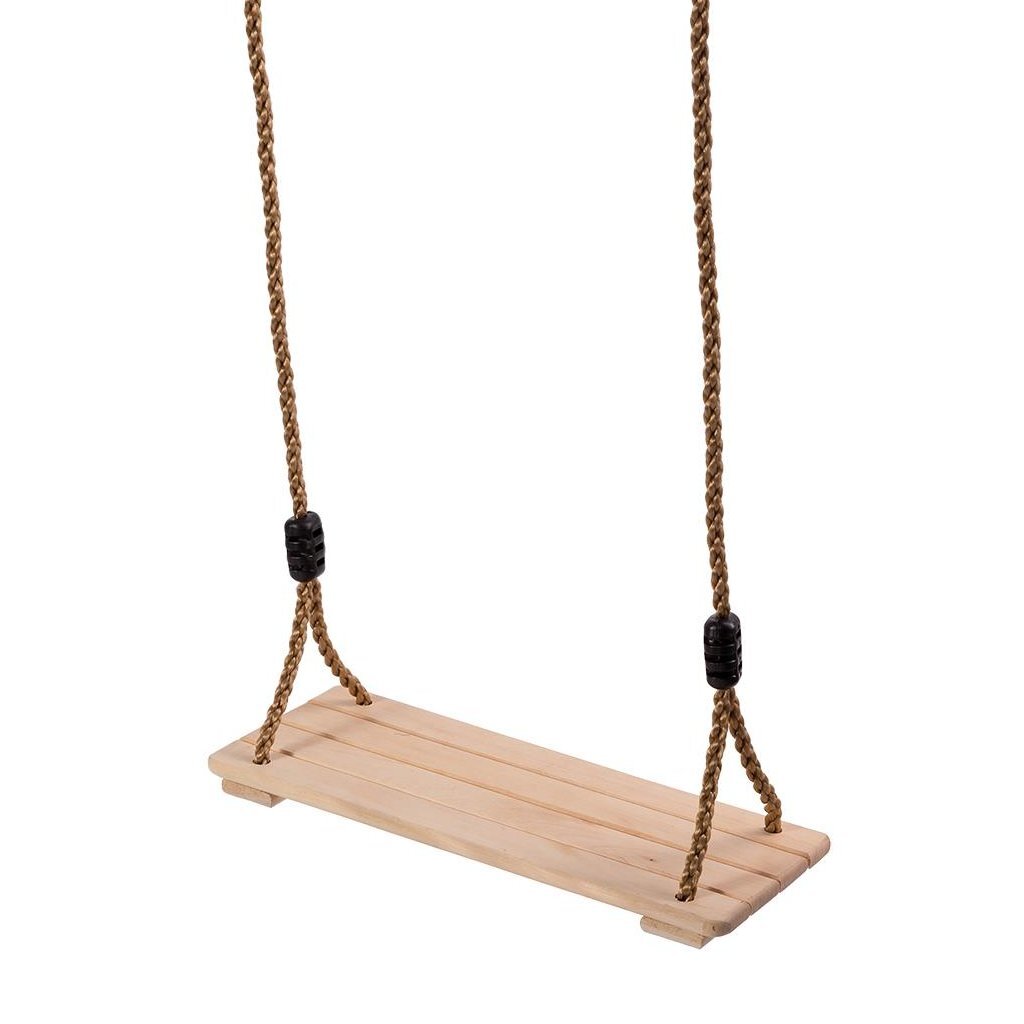 Balançoire extérieure en bois Alert 42x5x130 cm