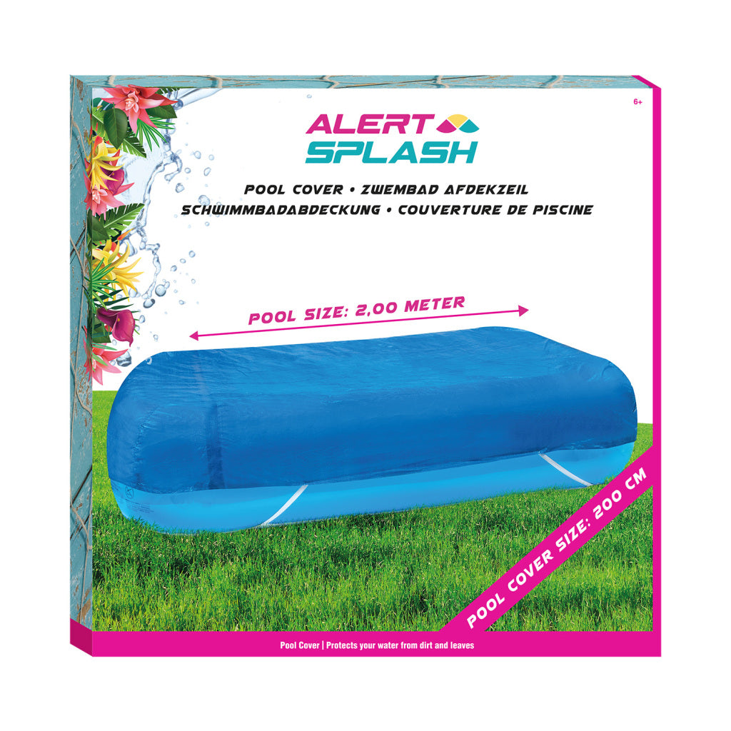 Couverture de piscine Alerte 200x150x51 cm