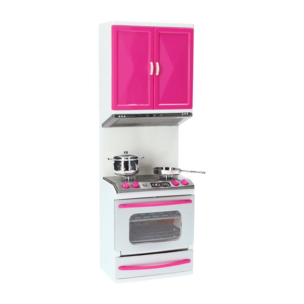 Ensemble de cuisine Fleur cuisinière à gaz avec four et placard de cuisine