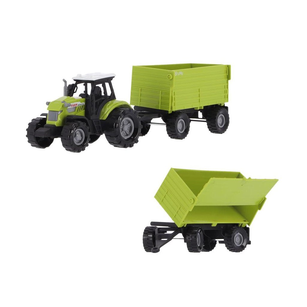 Autres marques de tracteur avec remorque + lumière et son
