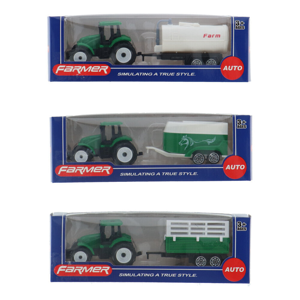 Autres marques de tracteur avec remorque assorties