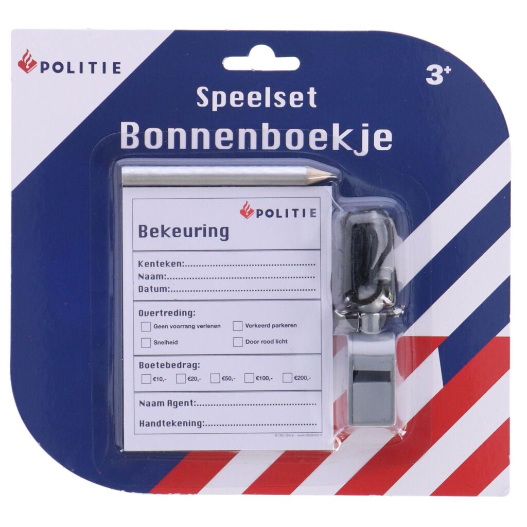 Carnet de reçus de police Rapid Wheels