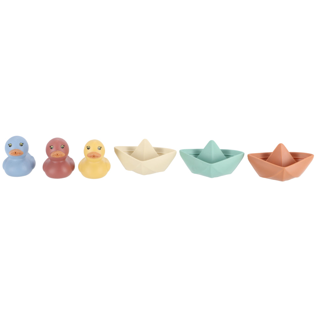 Jipy Jipy Jouets de bain en bioplastique 6 pièces