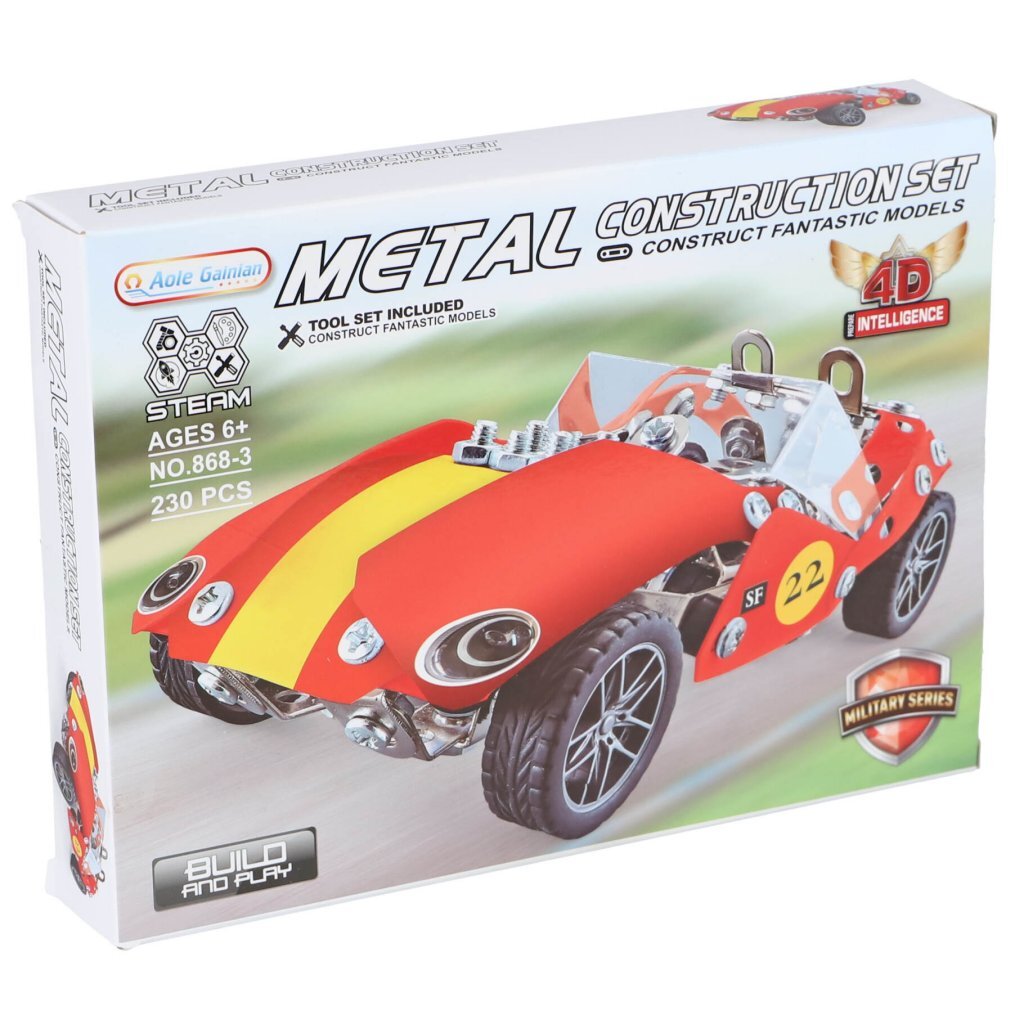 Ensemble de construction de voiture en métal d'autres marques