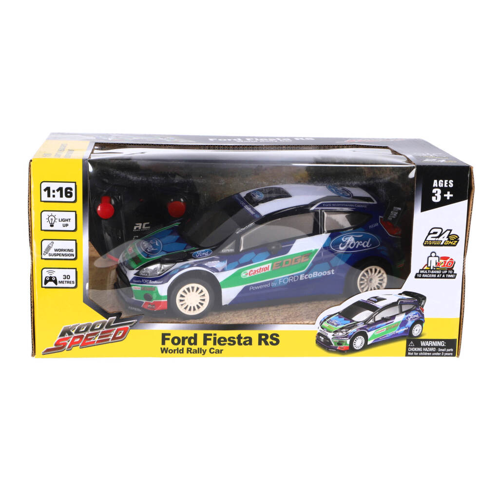 Kool Speed voiture radiocommandée Ford 1:16 2.4G Fiesta RS WRC