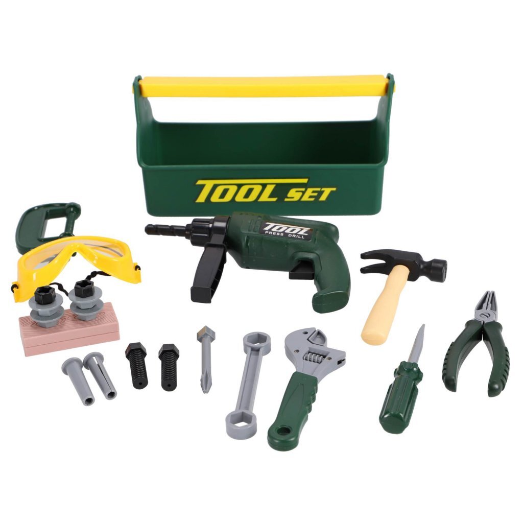 Ensemble d'outils pour jouets d'autres marques vert jaune