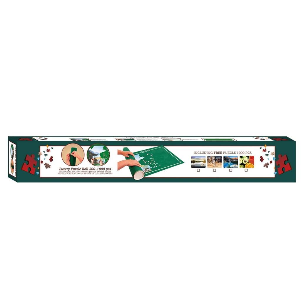 Rouleau de puzzle de luxe Jumbo + puzzle 1000 pièces