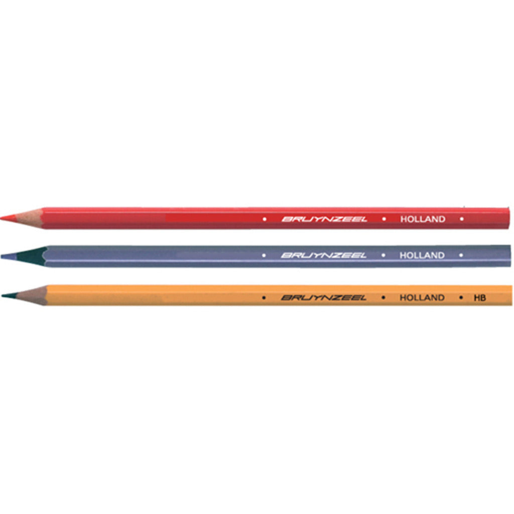 Crayons de couleur Bruynzeel 60 pièces + taille-gomme