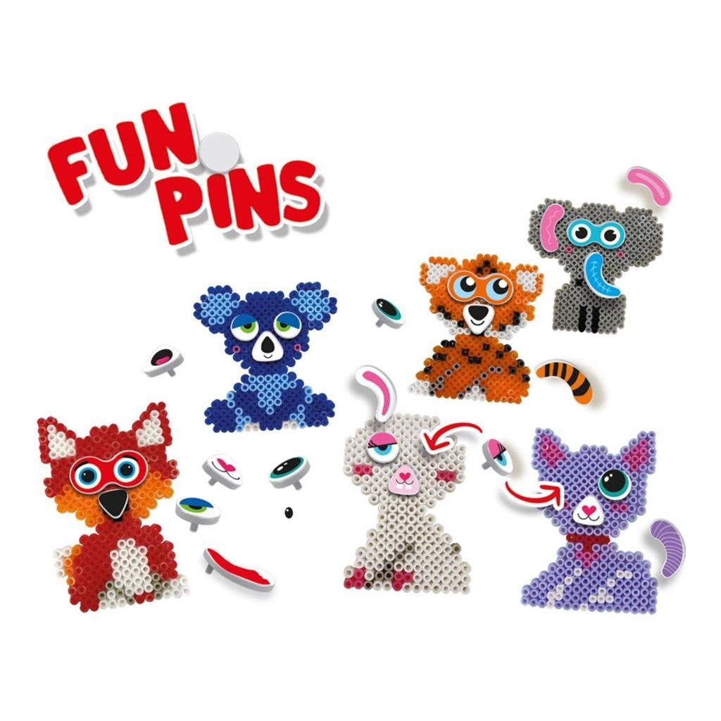 SES Creative Perles thermocollantes FunPins animaux