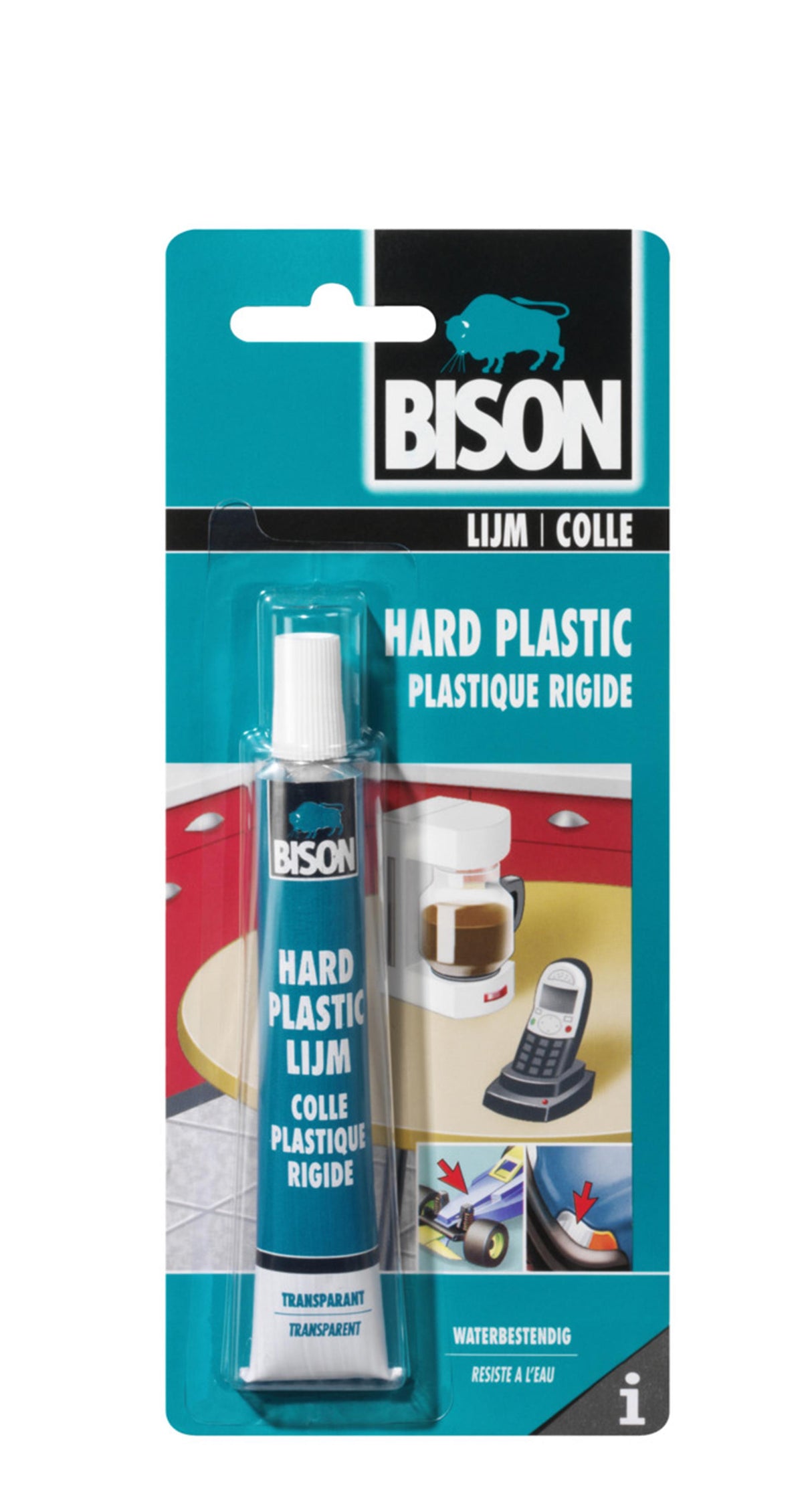 Colle plastique dure Bison 25 ml