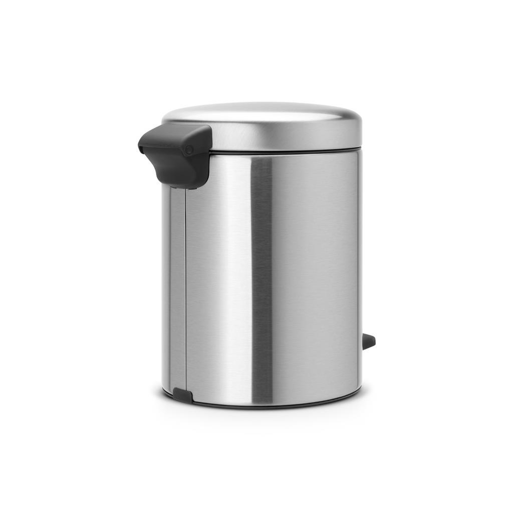 Brabantia newicon poubelle à pédale 5l acier mat