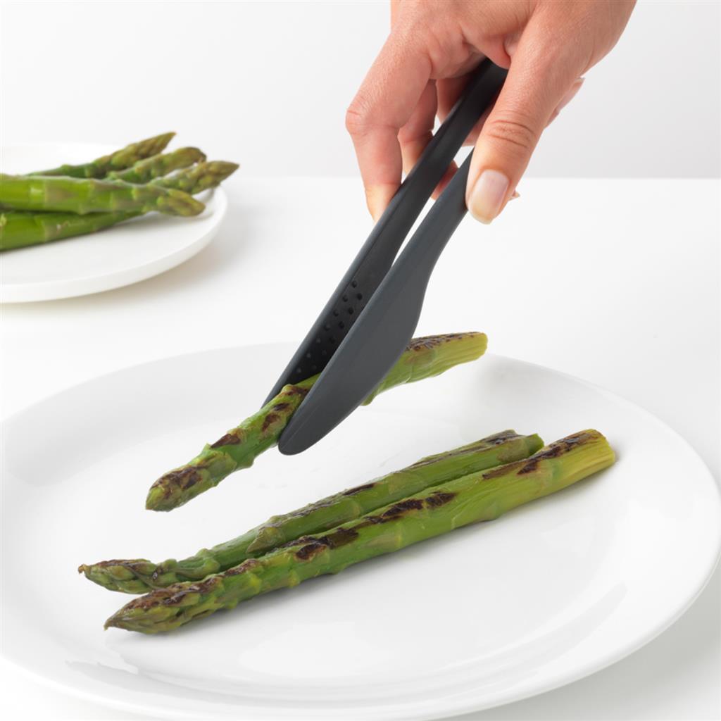 Brabantia savoureux+ pince de cuisine gris foncé