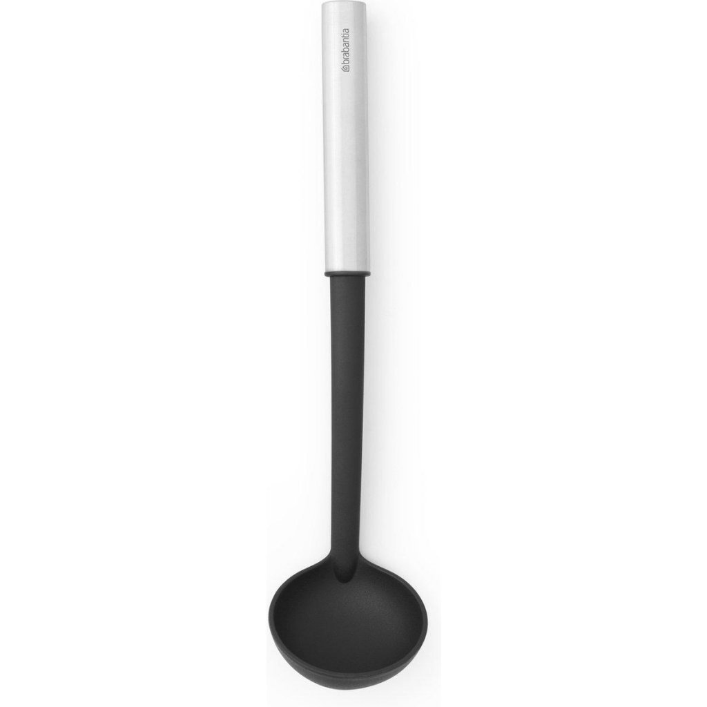 Brabantia cuillère à sauce profil noir acier inoxydable