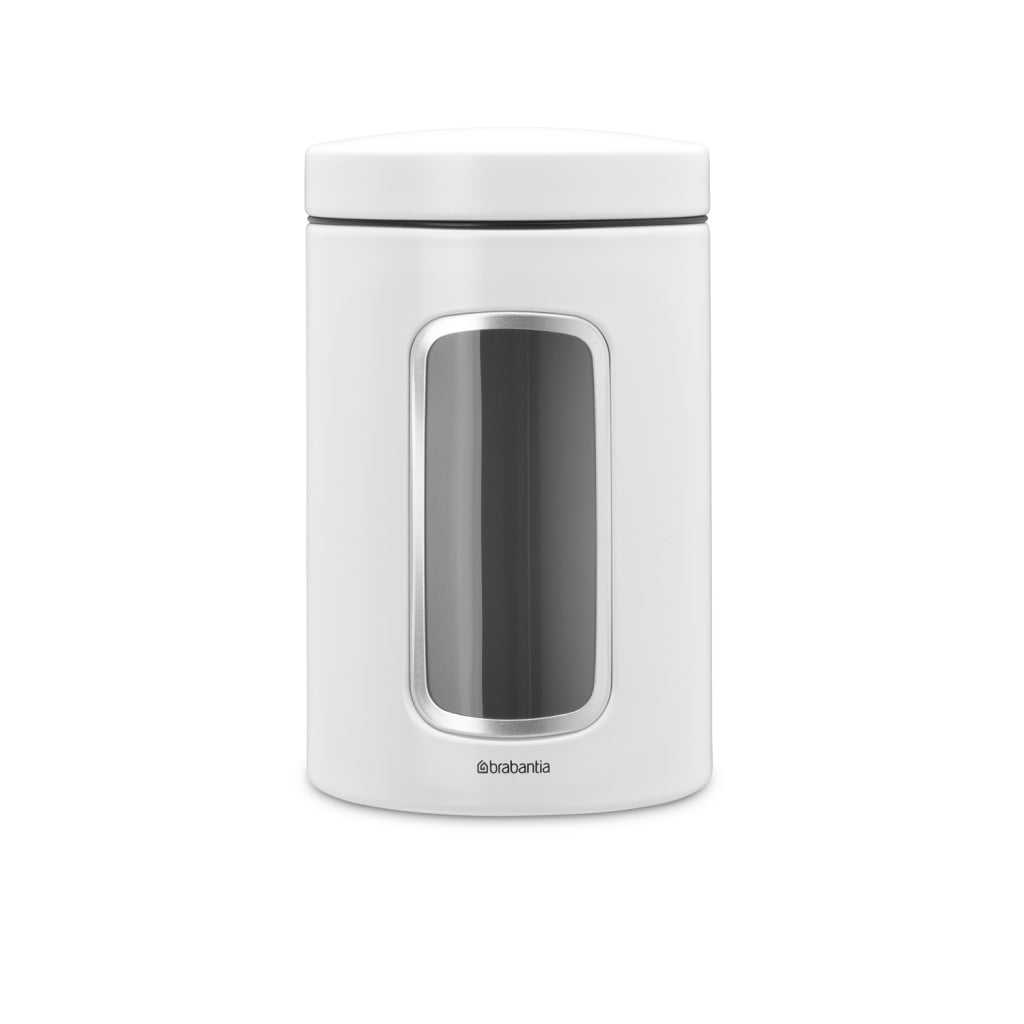 Brabantia Bidon de fenêtre Brabantia blanc 1,4 litre