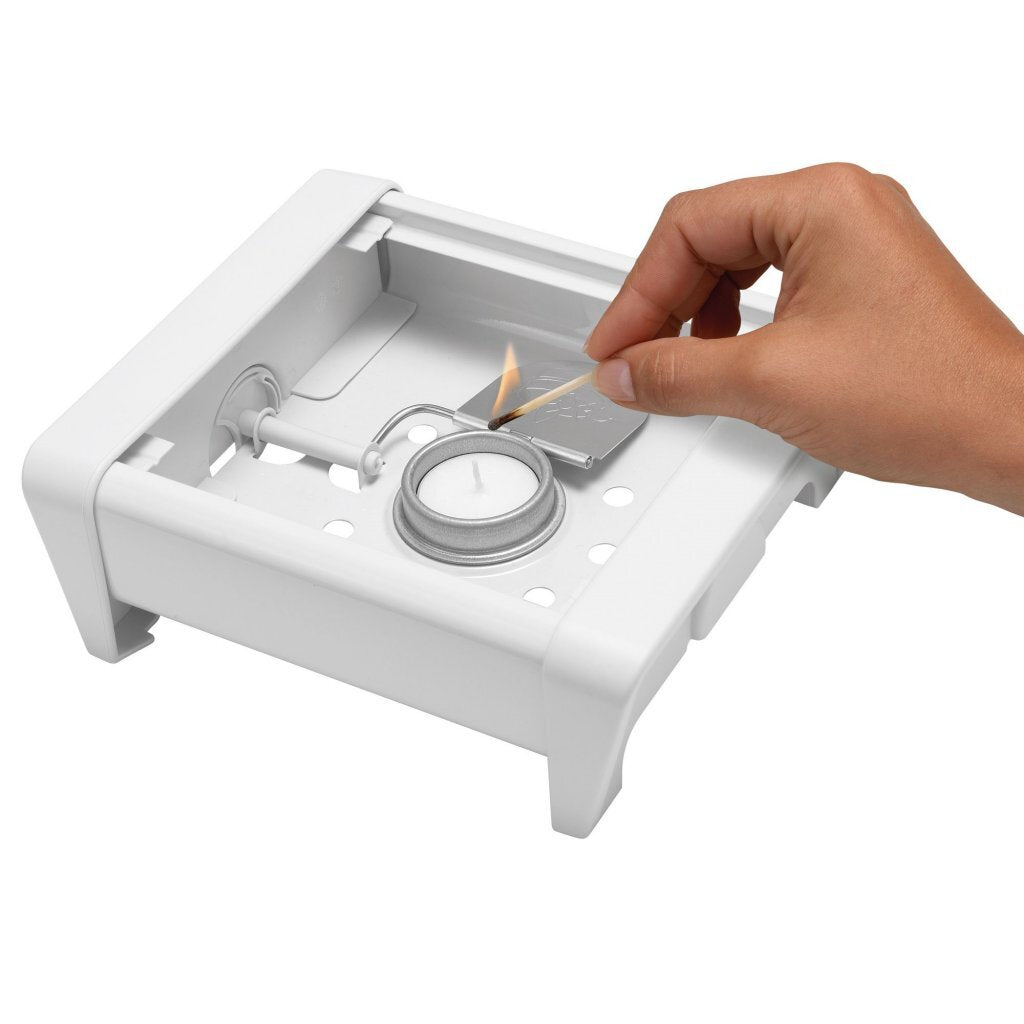 Brabantia Brabantia Rechaud Chauffe-plat avec 1 bougie Noir