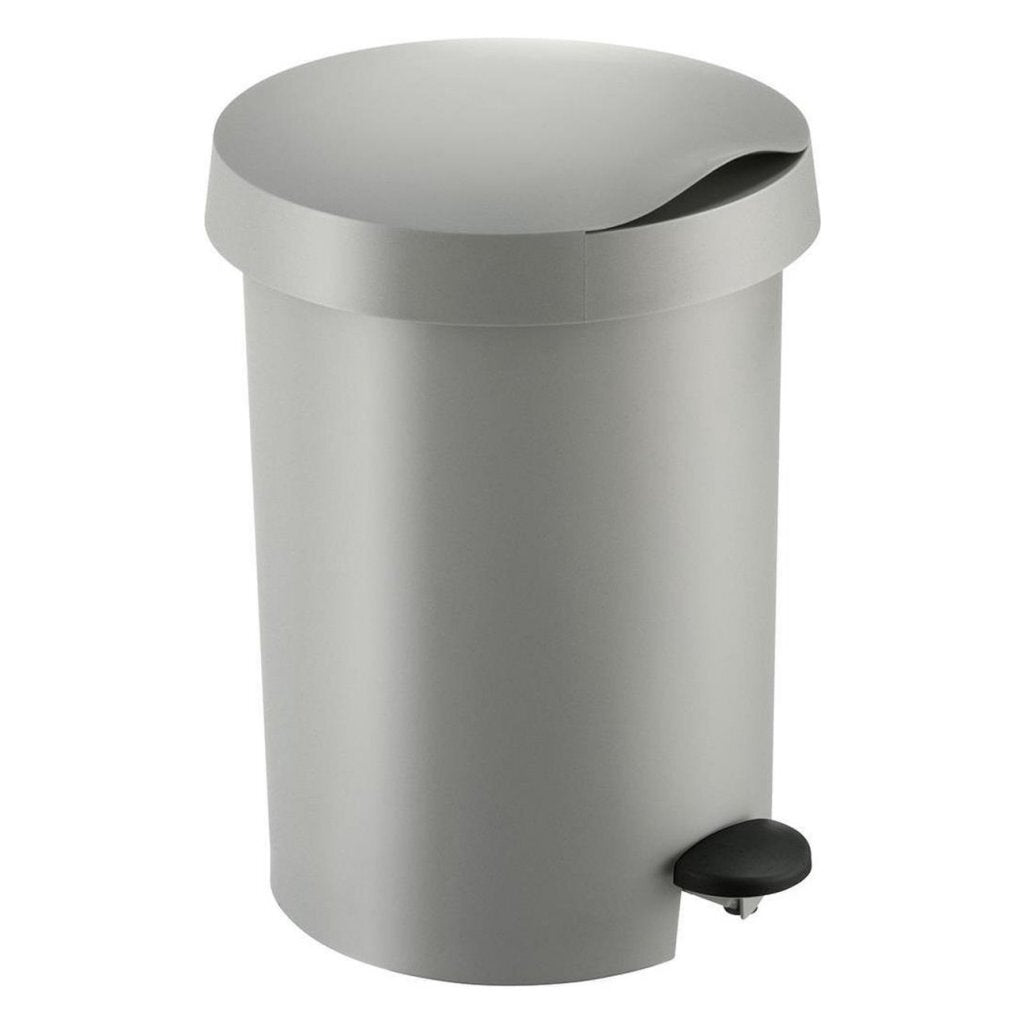 Poubelle à pédale Sunware zodiac 5l gris argent